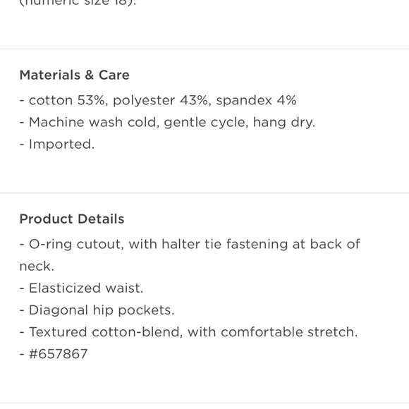 OLD NAVY Ocean Wave Textured O-Ring Romper M NWT - Picture 4 of 4